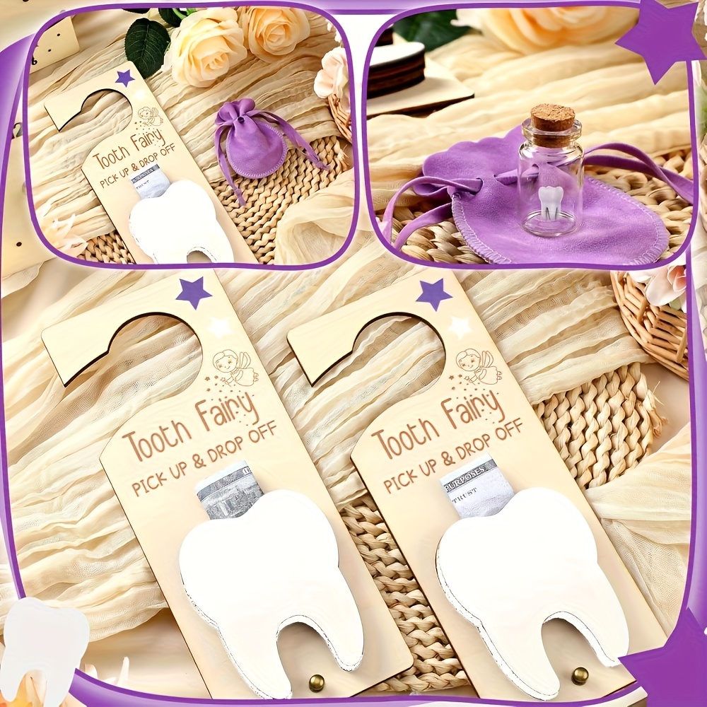 Glass Container Set - 치아요정 문패 장식, 유치 보관함 세트