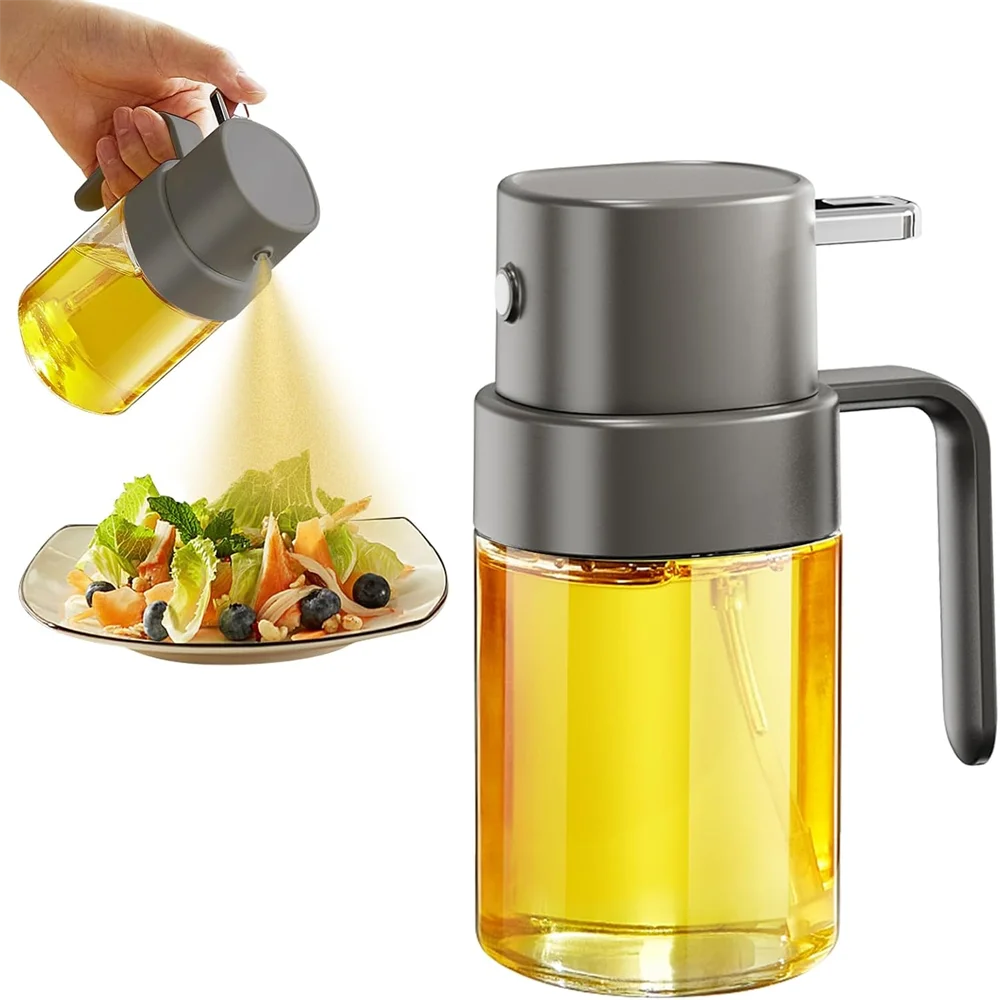 Herb Keeper Bottle - 200ml/7oz 유리 올리브 오일 스프레이 병,