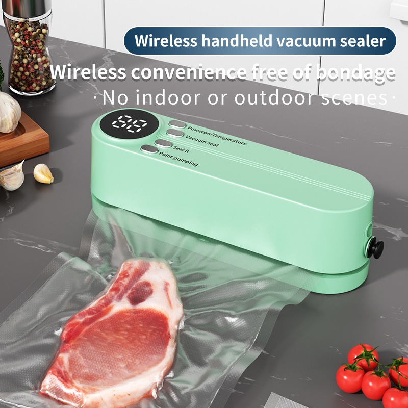 Meal Prep Vacuum Seal Containers - 전기 진공 포장기 식품 클립 포장기