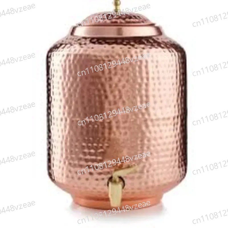 Glass Container Set - 유리 롤러 2개 포함 - 6.5리터(갈색)