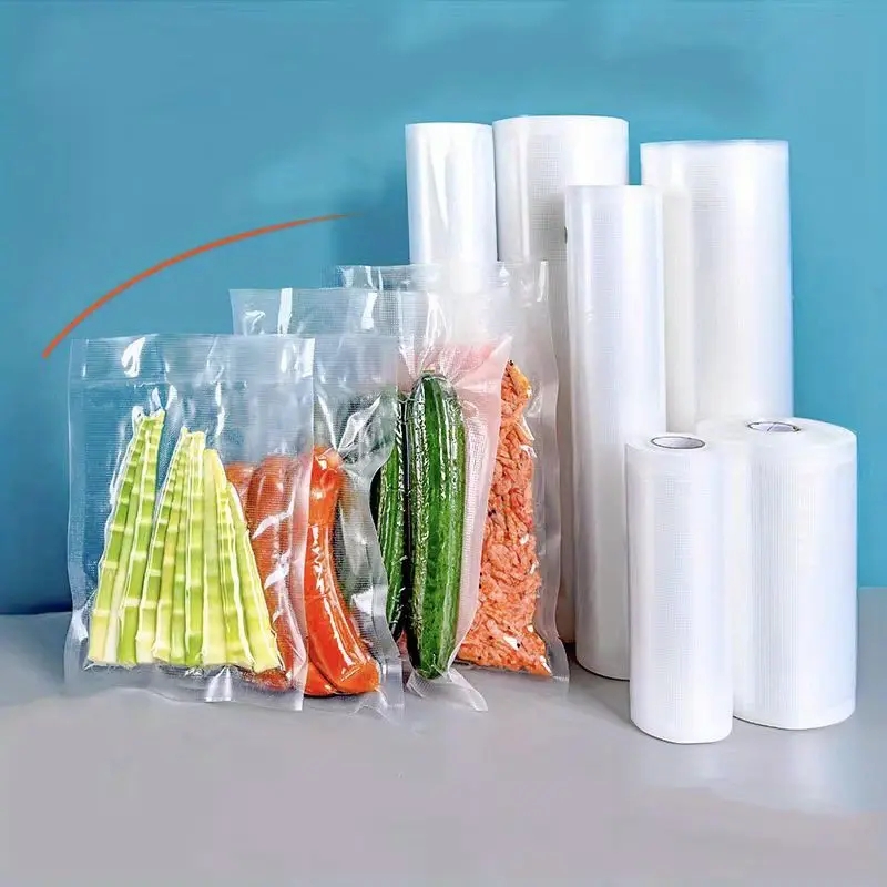 Meal Prep Vacuum Seal Containers - 500cm/롤 식품 진공 백, 수비드 보관용,