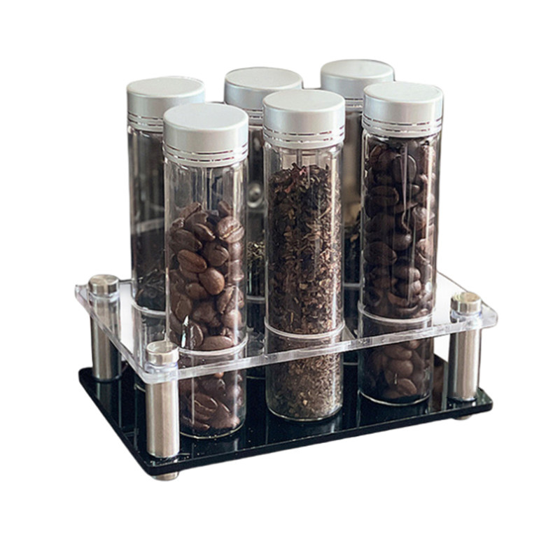 Glass Container Set - 커피 콩 저장 용기 휴대용 커피