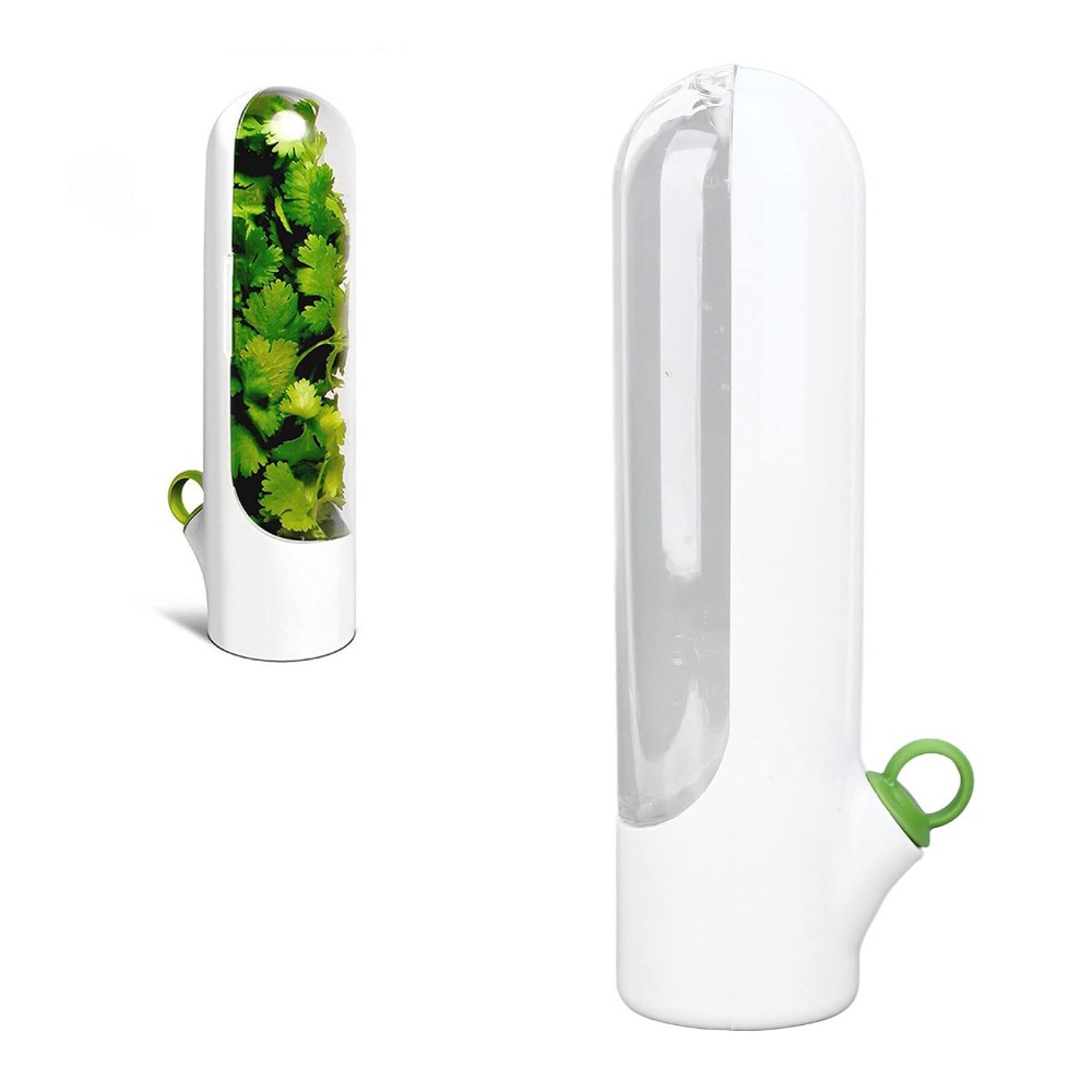 허브 보호기 보관 용기 신선한 허브 키퍼 바닐라 야채  - Herb Keeper Bottle 리뷰 및 가격