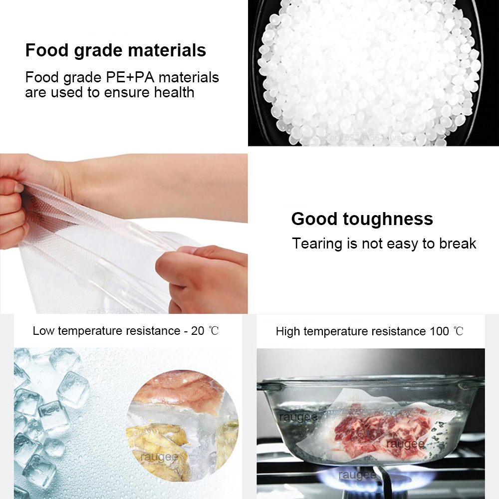 식품에 대 한 진공 포장 가방 100pcs 진공 실러  - Meal Prep Vacuum Seal Containers 리뷰 및 가격