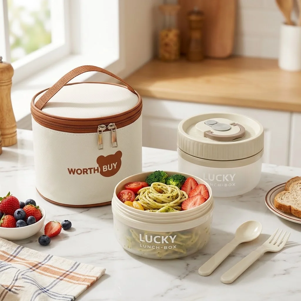 휴대용 플라스틱 도시락통, 전자레인지 사용 가능, 손잡 - Meal Prep Or Prep Meal 리뷰 및 가격