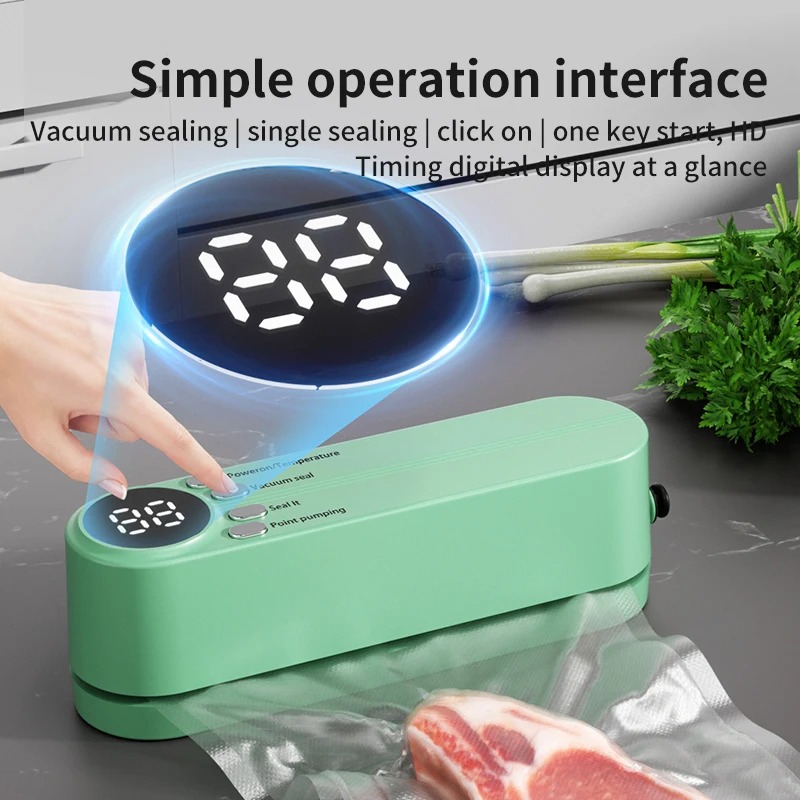 전기 진공 포장기 식품 클립 포장기 휴대용 밀봉기 데스 - Meal Prep Vacuum Seal Containers 리뷰 및 가격