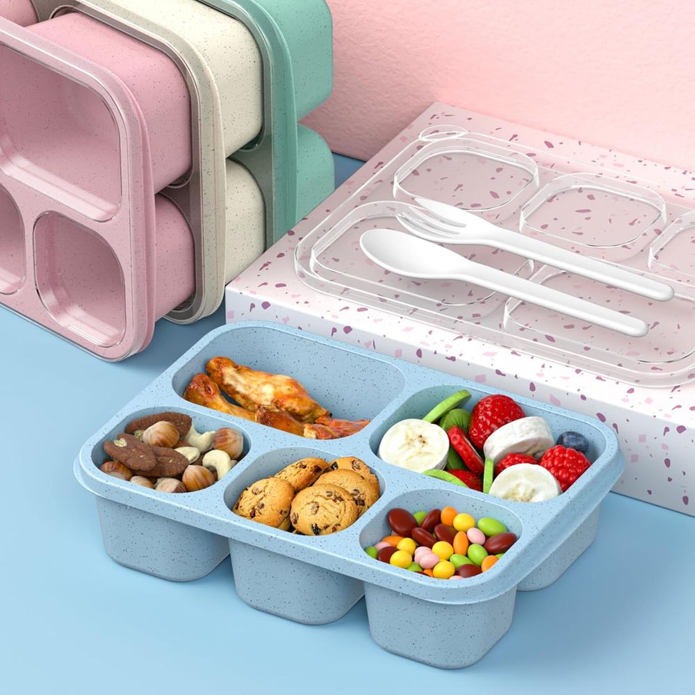 성인용 도시락 - 4개입, 5칸 식사 준비 용기 또는  - Meal Prep Or Prep Meal 리뷰 및 가격