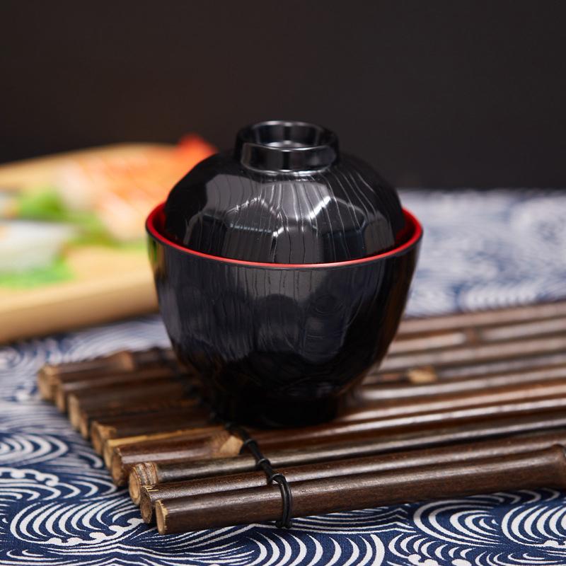 2톤 미소국 그릇(뚜껑 포함) 일본식 투톤 밥그릇 휴대 - Meal Prep Japanese 리뷰 및 가격