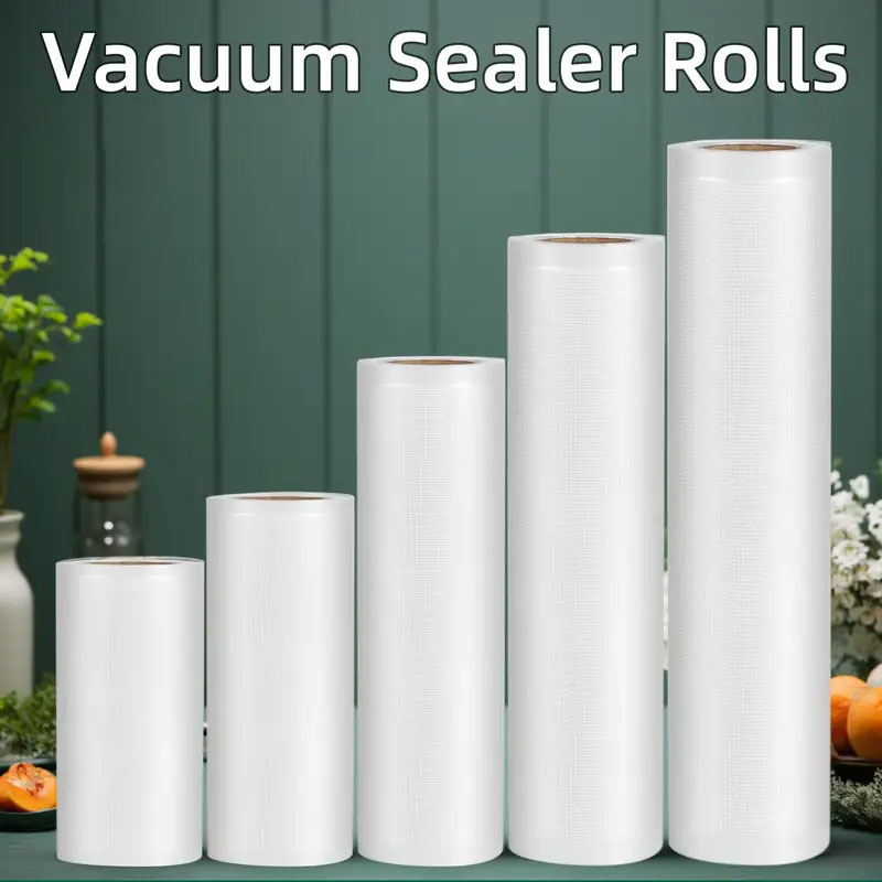 500CM 진공 밀봉 백 롤 미끄럼 방지 메쉬 디자인  - Meal Prep Vacuum Seal Containers 리뷰 및 가격